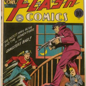 FLASH COMICS (1940 SERIES) #42: 3.5 (VG-)