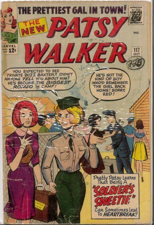 PATSY WALKER (1945 SERIES) #117: 2.5 (GD+)