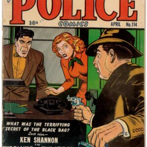 POLICE COMICS (1941 SERIES) #114: 4.5 (VG+)