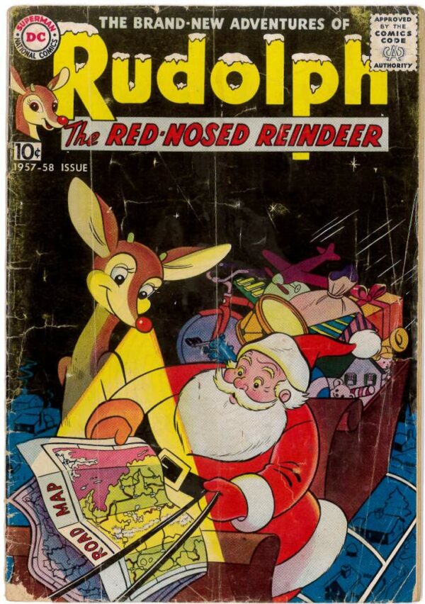 RUDOLPH THE RED-NOSED REINDEER (1950 SERIES) #5758: 2.0 (GD)