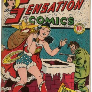 SENSATION COMICS (1942 SERIES) #38: 4.5 (VG+)
