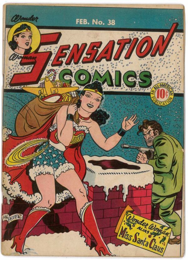 SENSATION COMICS (1942 SERIES) #38: 4.5 (VG+)