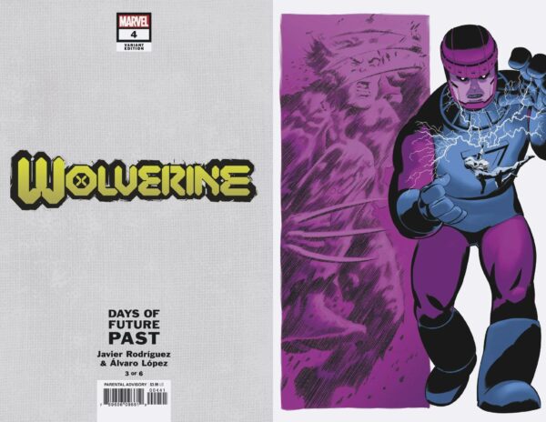 WOLVERINE (2020 SERIES) #4: Javier Rodriguez Days of Future Past cover