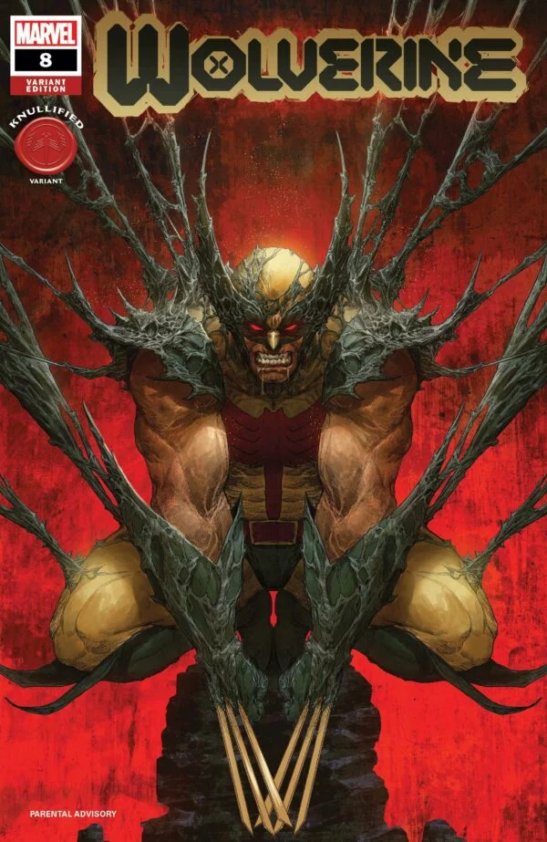 WOLVERINE (2020 SERIES) #8: Mike Del Mundo Knullified cover