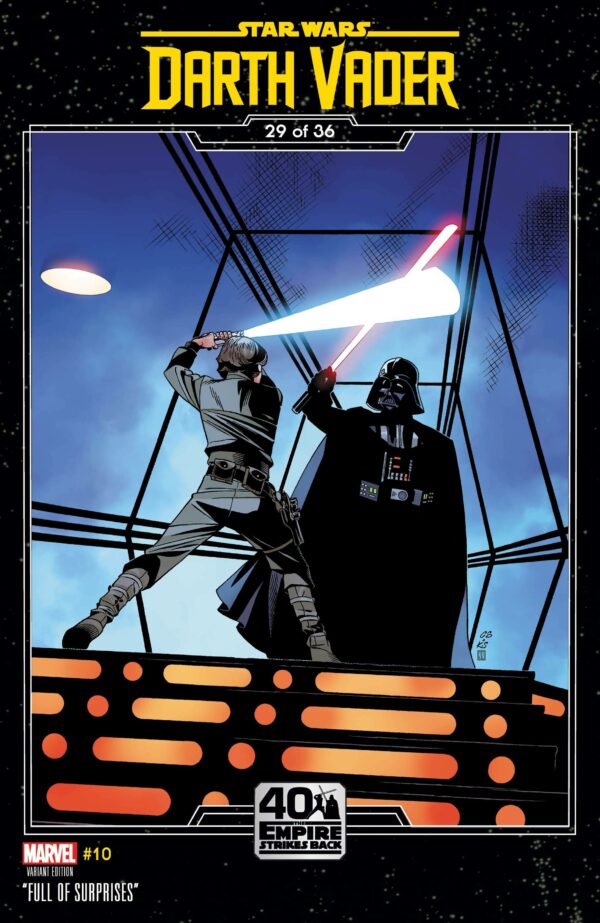 STAR WARS: DARTH VADER (2020 SERIES) #10: Chris Sprouse Empire Strikes Back cover