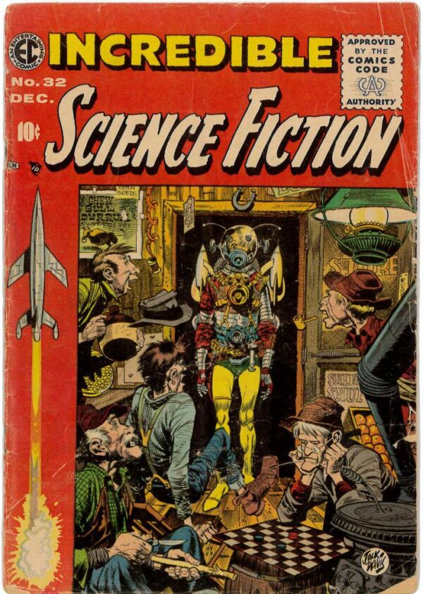 INCREDIBLE SCIENCE FICTION (1955 SERIES) #32: 4.0 (VG)