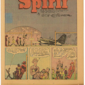 SPIRIT SECTION (1940-1952 SERIES) #54: FN Jun 8 1941 Signed Will Eisner COA inc L Luck and M Mystic