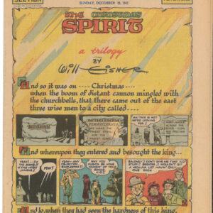 SPIRIT SECTION (1940-1952 SERIES) #83: FN Dec 28 1941 Will Eisner inc Lady Luck and Mr Mystic