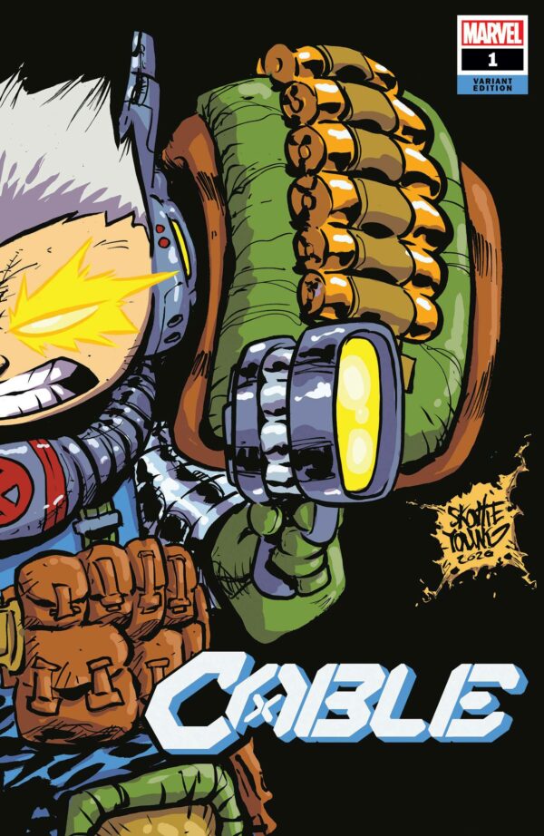 CABLE (2020 SERIES) #1: Skottie Young Babies cover