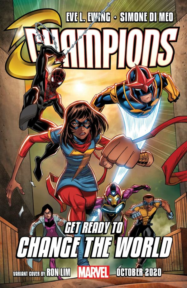 CHAMPIONS (2020 SERIES) #1: Ron Lim cover