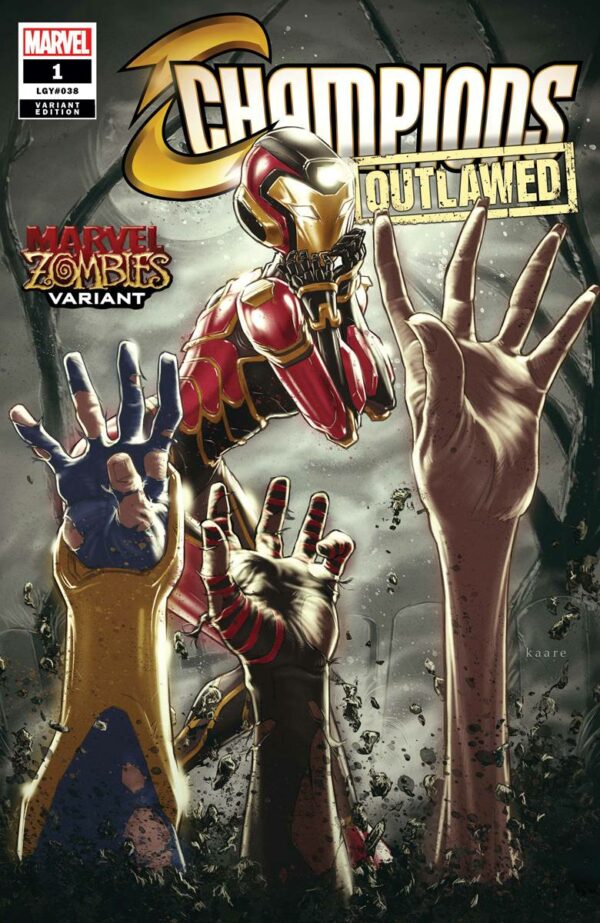 CHAMPIONS (2020 SERIES) #1: Marvel Zombies cover
