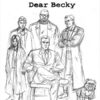 BOYS: DEAR BECKY #3: Darick Robertson B&W unlock cover