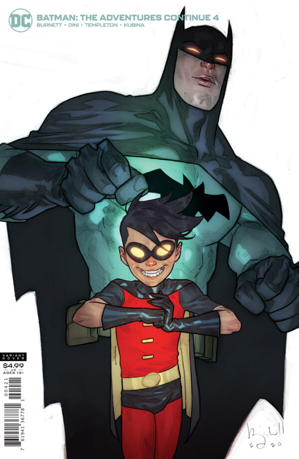 BATMAN: THE ADVENTURES CONTINUE #4: Ben Caldwell cover