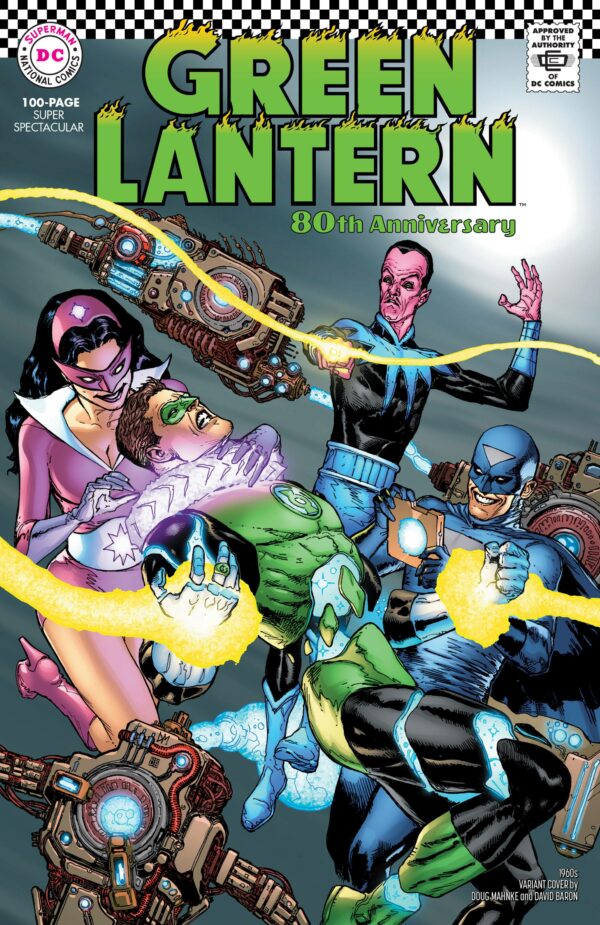 GREEN LANTERN 80TH ANNIVERARY 100 PAGE SUPER SPECT #1: Doug Mahnke 1960’s cover