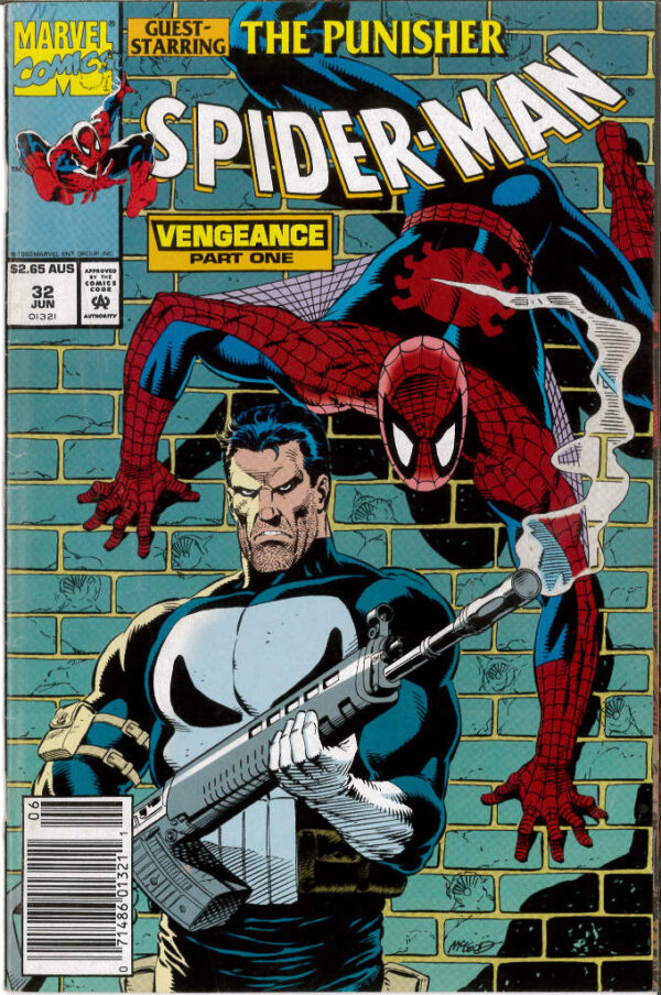 SPIDER-MAN (1990: AUSTRALIAN PRICE VARIANT APV) #32: 8.0 (VF)