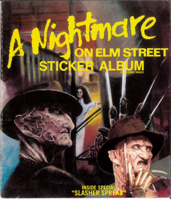 NIGHTMARE ON ELM STREET STICKER BOOK