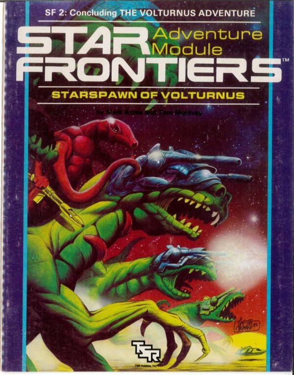 STAR FRONTIERS RPG #4: Starspawn of Volturnus (SF2) (VF/NM) – 7802