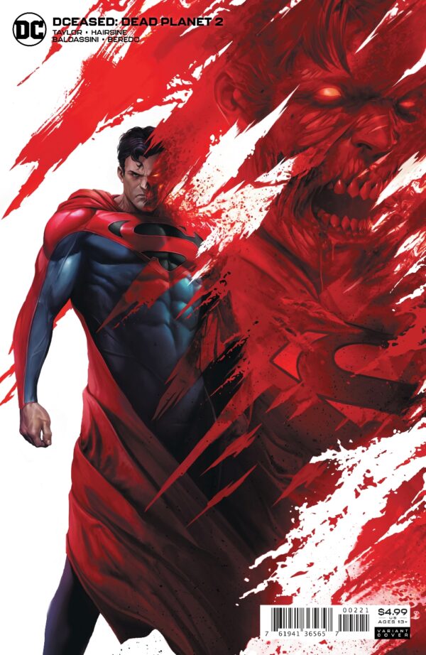 DCEASED: DEAD PLANET #2: Francesco Mattina Superman cover