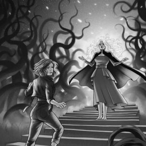 BUFFY THE VAMPIRE SLAYER: WILLOW (2020 SERIES) #3: Jen Bartel B&W cover