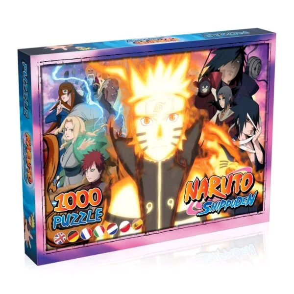 NARUTO SHIPPUDEN JIGSAW PUZZLE #1: 1000 Piece