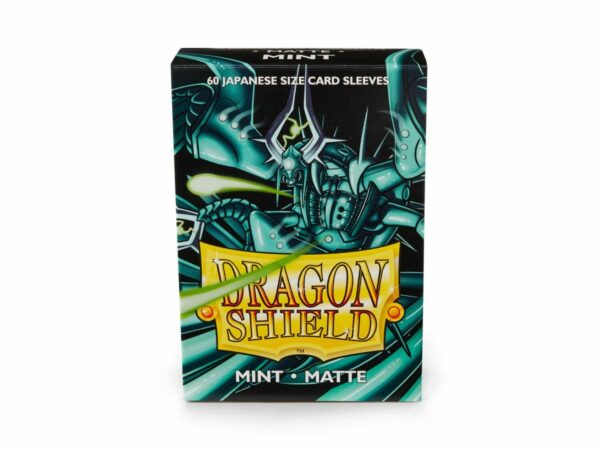 DRAGON SHIELD CARD SLEEVES (JAPANESE 60 PACK YGO) #14: Mint Matte