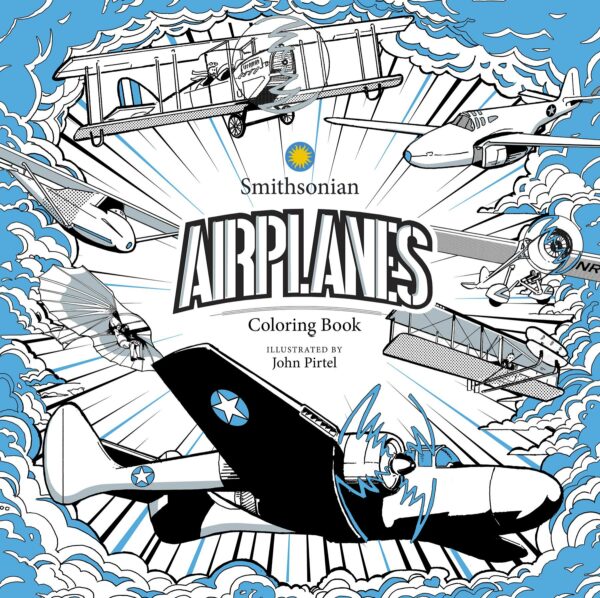 SMITHSONIAN COLORING BOOK #1: Airplanes