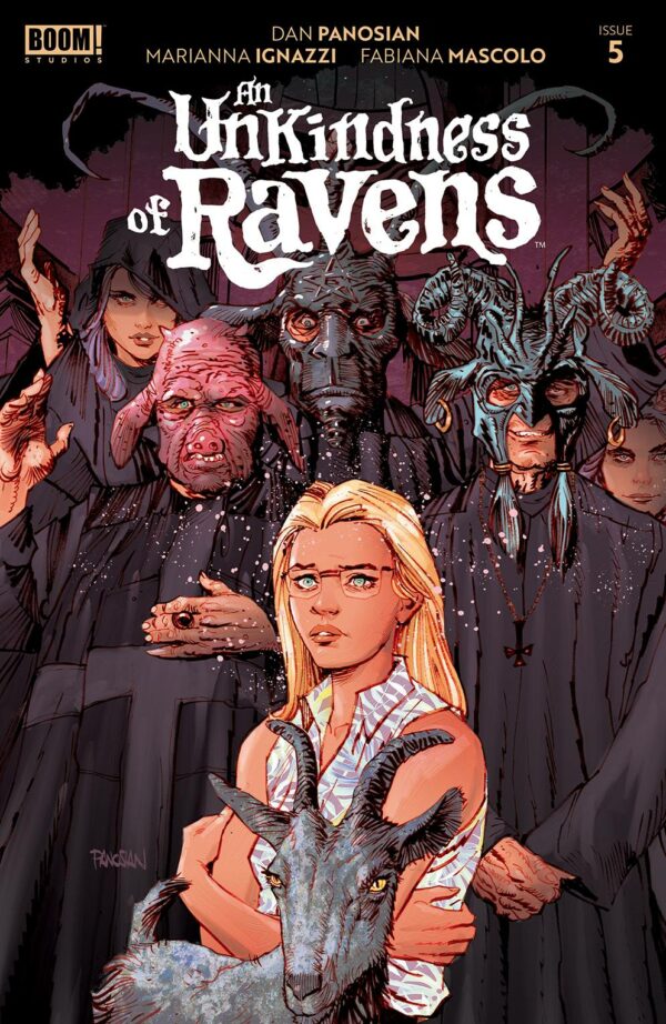 AN UNKINDNESS OF RAVENS #5: Dan Panosian cover A