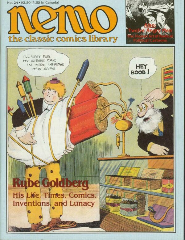 NEMO: THE CLASSIC COMICS LIBRARY (1983 SERIES) #24: Rube Goldberg 9.2 (NM)