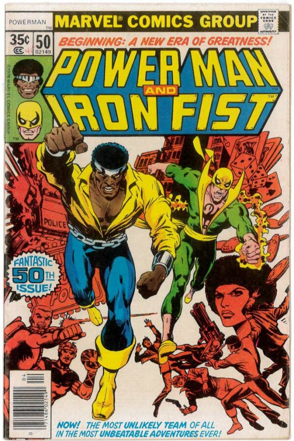 POWER MAN AND IRON FIST #50: 8.5 (VF+)