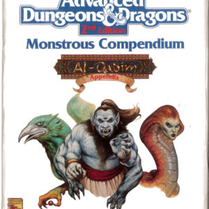 ADVANCED DUNGEONS AND DRAGONS 2ND EDITION #2129: Monstrous Compendium Al-Qadim – Brand New (NM) – 2129