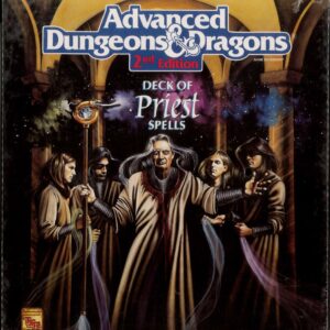 ADVANCED DUNGEONS AND DRAGONS 2ND EDITION #9362: Deck of Priest Spell Cards Boxed Set – NM – 9362