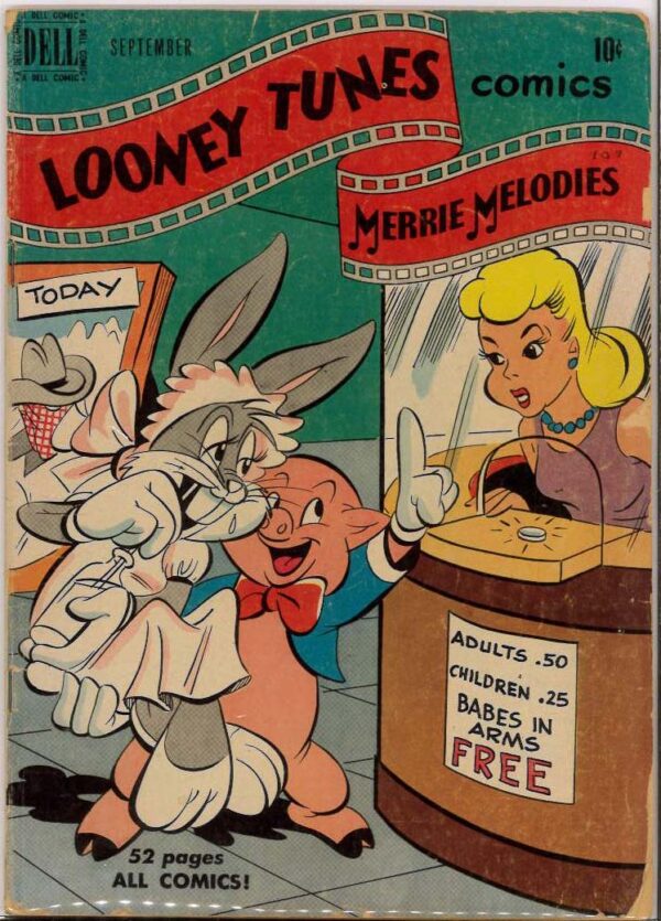 LOONEY TUNES (1941-1962 SERIES) #107: GD+ (2.5)