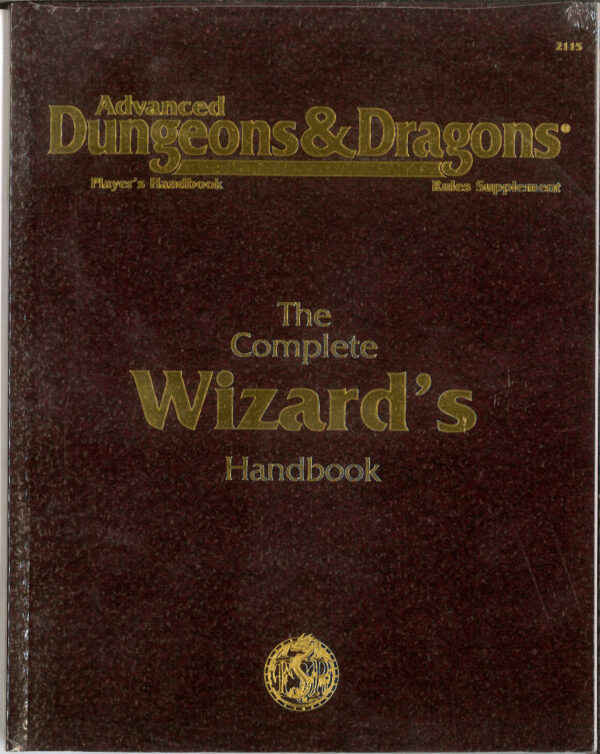 ADVANCED DUNGEONS AND DRAGONS 1ST EDITION #2115: Complete Wizard’s Handbook – NM – 2115