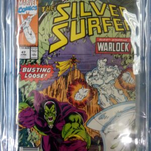 SILVER SURFER (1987: AUSTRALIAN PRICE VARIANT) #47: Halo graded 6.0 (FN)