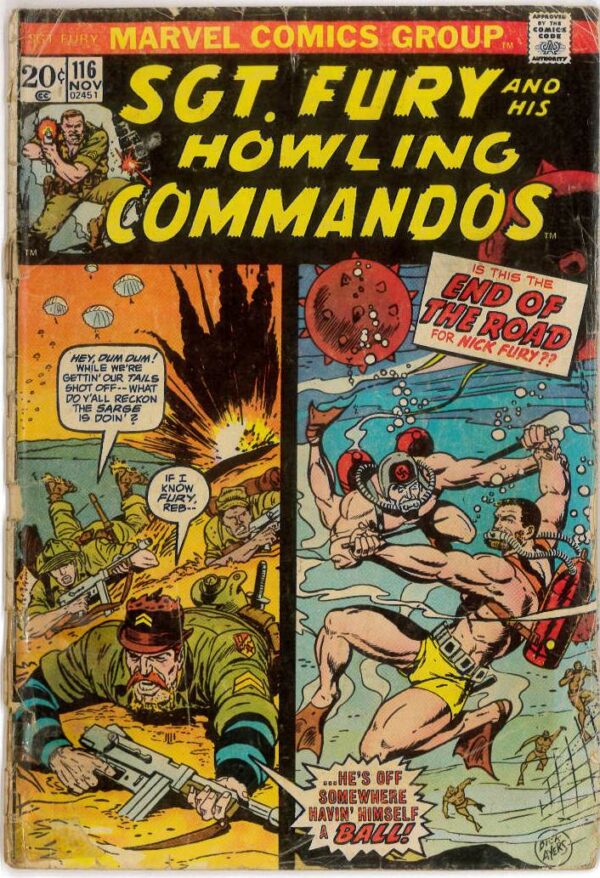 SGT FURY AND HIS HOWLING COMMANDOS #116: 1.0 (FR)