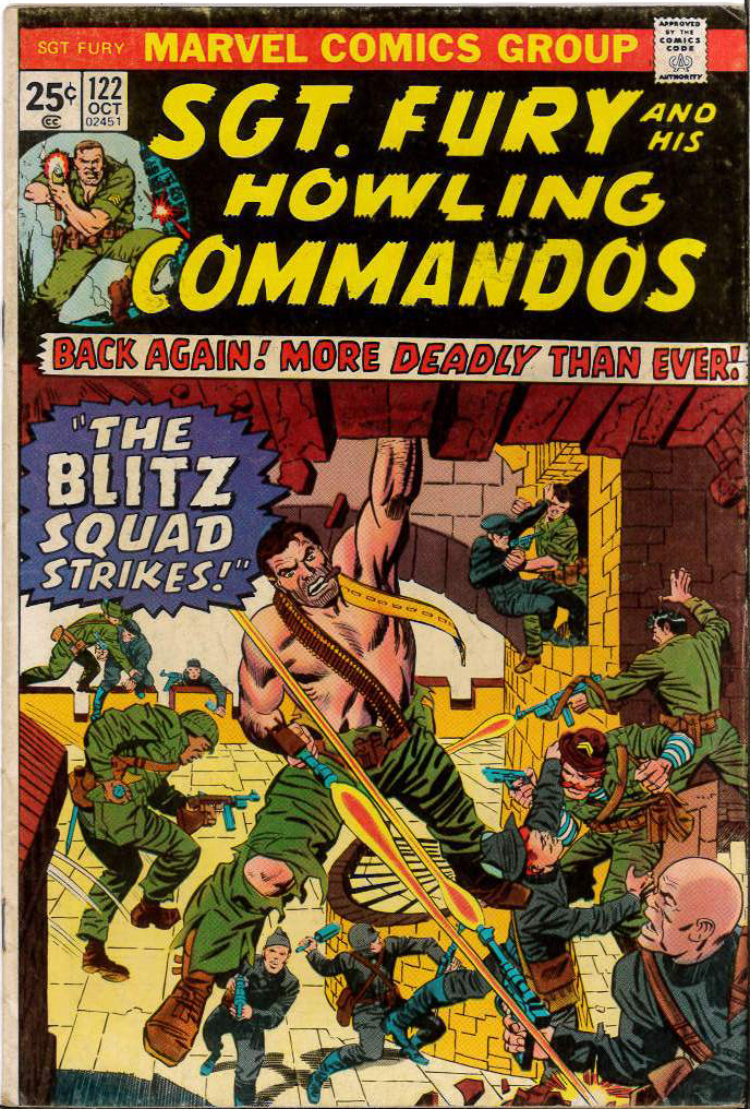 SGT FURY AND HIS HOWLING COMMANDOS #122: 6.0 (FN) SGT FURY AND HIS HOWLING COMMANDOS #122: 6.0 (FN)