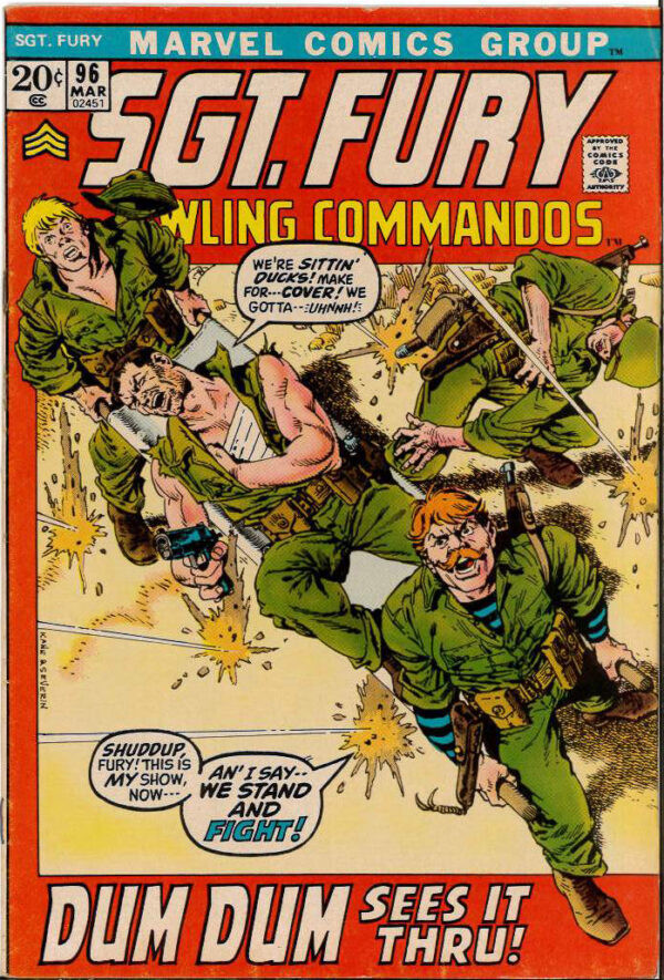 SGT FURY AND HIS HOWLING COMMANDOS #96: VF/NM (9.0)