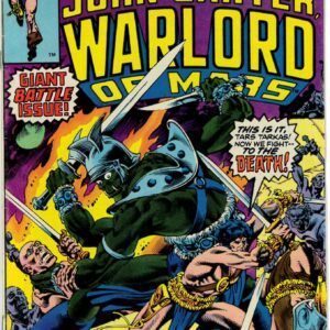 JOHN CARTER WARLORD OF MARS (1977-1979 SERIES) #9: 8.0 (VF)