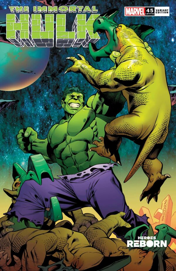 IMMORTAL HULK #45: Carlos Pacheco Reborn cover