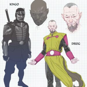 ETERNALS (2021 SERIES) #4: Esad Ribic Design cover