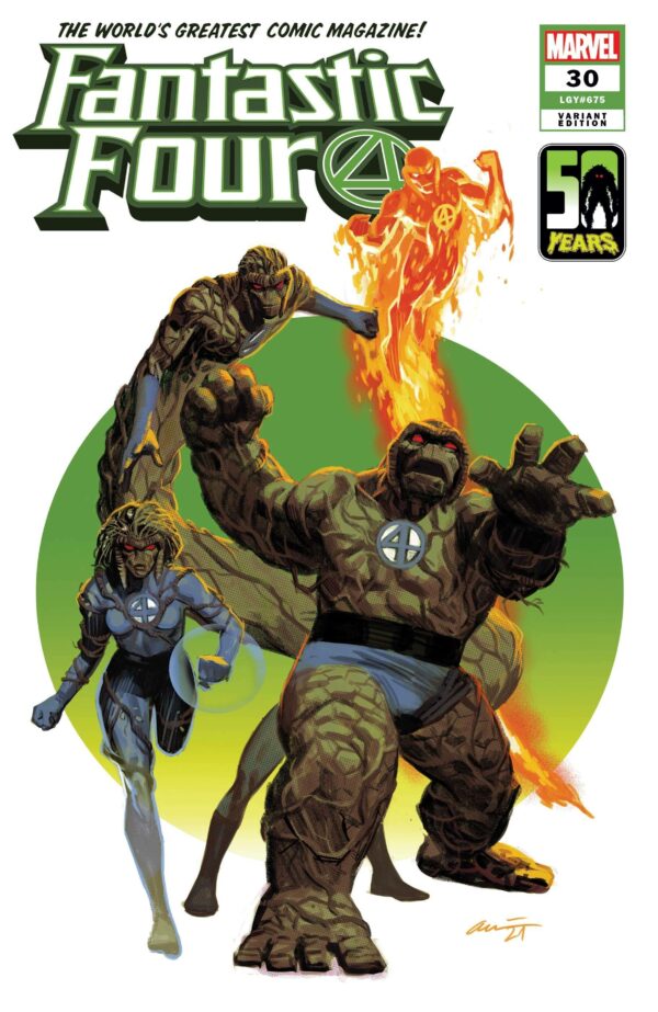 FANTASTIC FOUR (2018-2022 SERIES) #30: Daniel Acuna The Thing-Thing cover