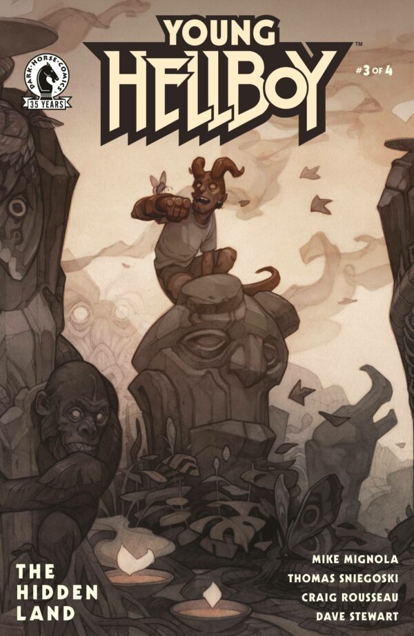 YOUNG HELLBOY: THE HIDDEN LAND #3: Wylie Beckert cover B