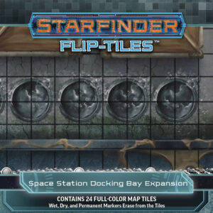 STARFINDER RPG (1ST EDITION) #106: Space Station Docking Bay Flip Tiles expansion