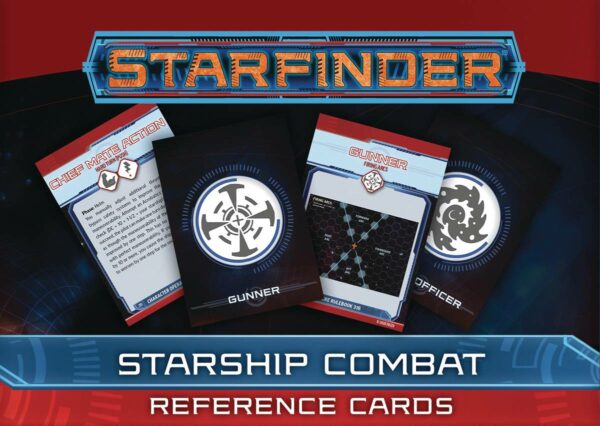 STARFINDER RPG #82: Starship Combat Reference Cards Deck