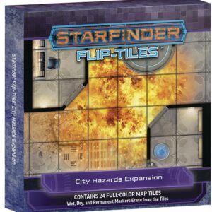 STARFINDER RPG (1ST EDITION) #93: City Hazards flip-tiles expansion