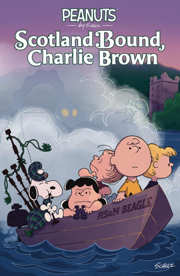 PEANUTS ORIGINAL GRAPHIC NOVEL #6: Scotland Bound, Charlie Brown