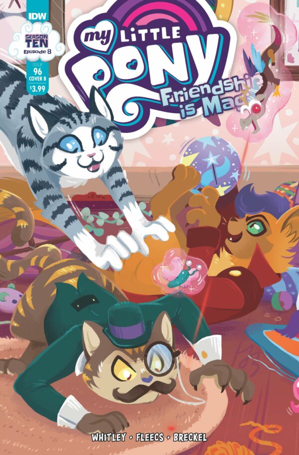 MY LITTLE PONY: FRIENDSHIP IS MAGIC (VARIANT COVER #96: Justasuta cover B