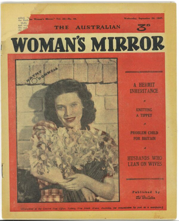 AUSTRALIAN WOMAN’S MIRROR (PHANTOM NEWSPAPER STRIP #2344: September 24th 1947