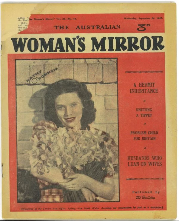 AUSTRALIAN WOMAN’S MIRROR (PHANTOM NEWSPAPER STRIP #2344: September 24th 1947