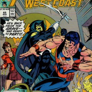 AVENGERS WEST COAST (AUSTRALIAN PRICE VARIANT-APV) #65: 9.2 (NM)